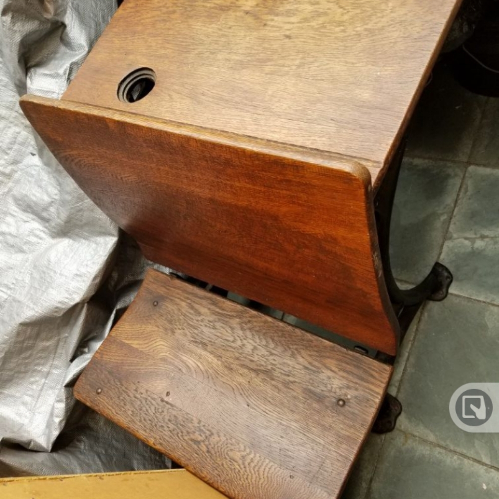 Antique wooden desk